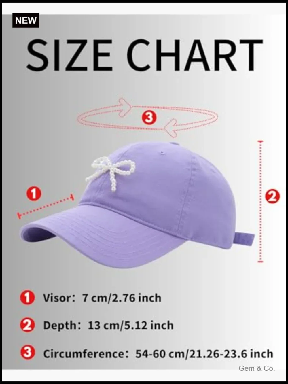 Women's Cute Pearl Bow Baseball Cap Adjustable Summer Sun Hat One Size